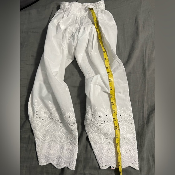 Brand new cotton chikankari salwar suit with dupatta for toddler - Picture 4 of 5